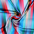 Rainbow Blurry Serpentine Strips Digital Printed Fabric - Japan Satin – js 0 ta08671 110 rainbow blurry serpentine strips digital printed fabric japan satin 1