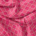 Pink Quatrefoil Patterns Digital Printed Fabric – js 0 ta08732p1 110 pink quatrefoil patterns digital printed fabric 3