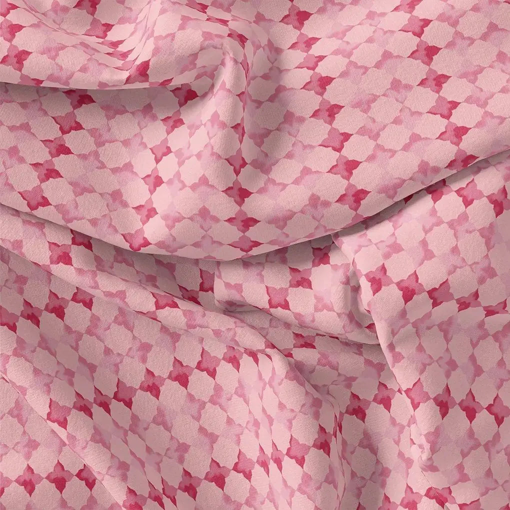 Lattice Star Patterns Digital Printed Fabric – js 0 ta08735 110 lattice star patterns digital printed fabric 1