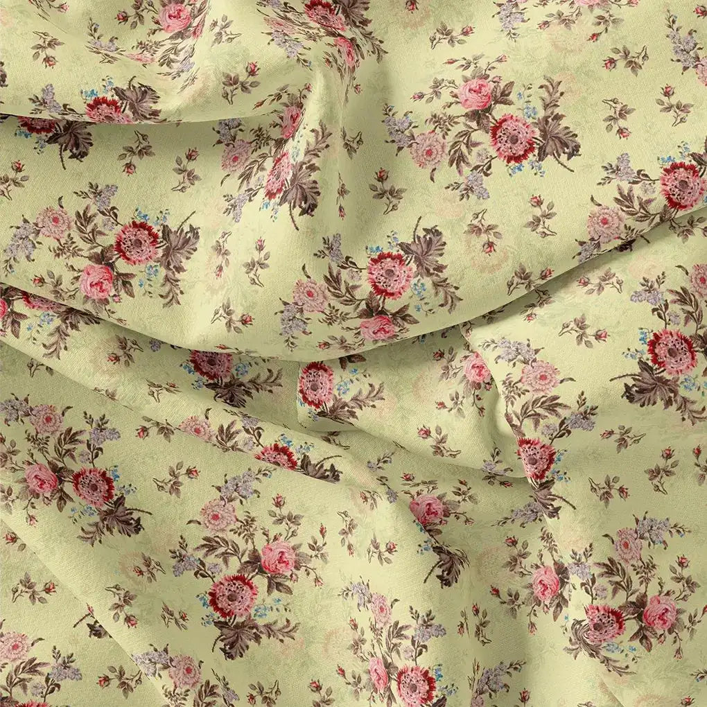 Chrysanthemum And Roses Bunch Digital Printed Fabric – js 0 ta08795 110 chrysanthemum and roses bunch digital printed fabric 3