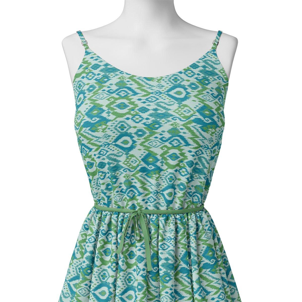 Morden Ikat Blurry Skyblue Digital Printed Fabric – js 0 ta08829 110 morden ikat blurry skyblue digital printed fabric 2