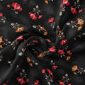 Morden Red Iris With Golden Floral Digital Printed Fabric - Japan Satin – js 0 ta08882p1 110 morden red iris with golden floral digital printed fabric japan satin 1
