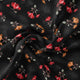 Morden Red Iris With Golden Floral Digital Printed Fabric - Japan Satin – js 0 ta08882p1 110 morden red iris with golden floral digital printed fabric japan satin 1