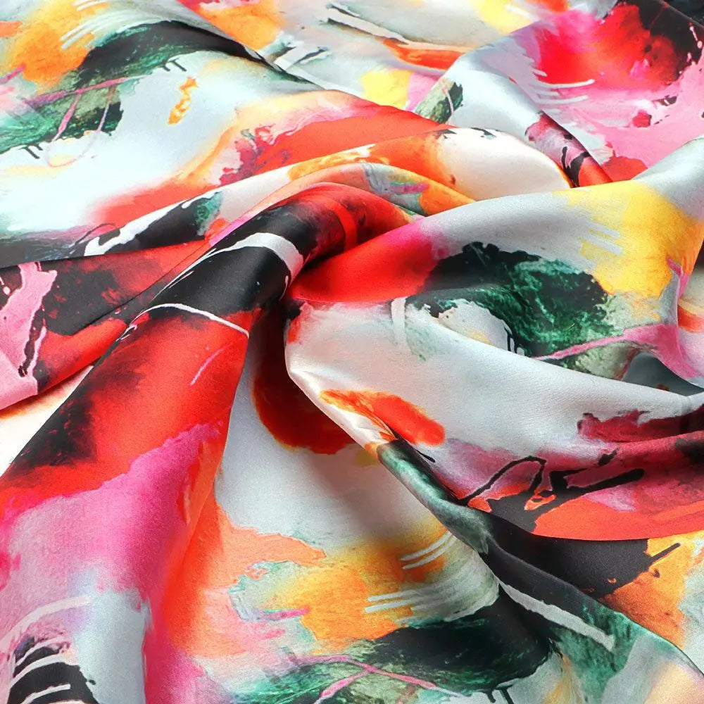 Morden Paint Of Art Multicolor Digital Printed Fabric - Japan Satin – js 0 ta08892a 110 morden paint of art multicolor digital printed fabric japan satin 3