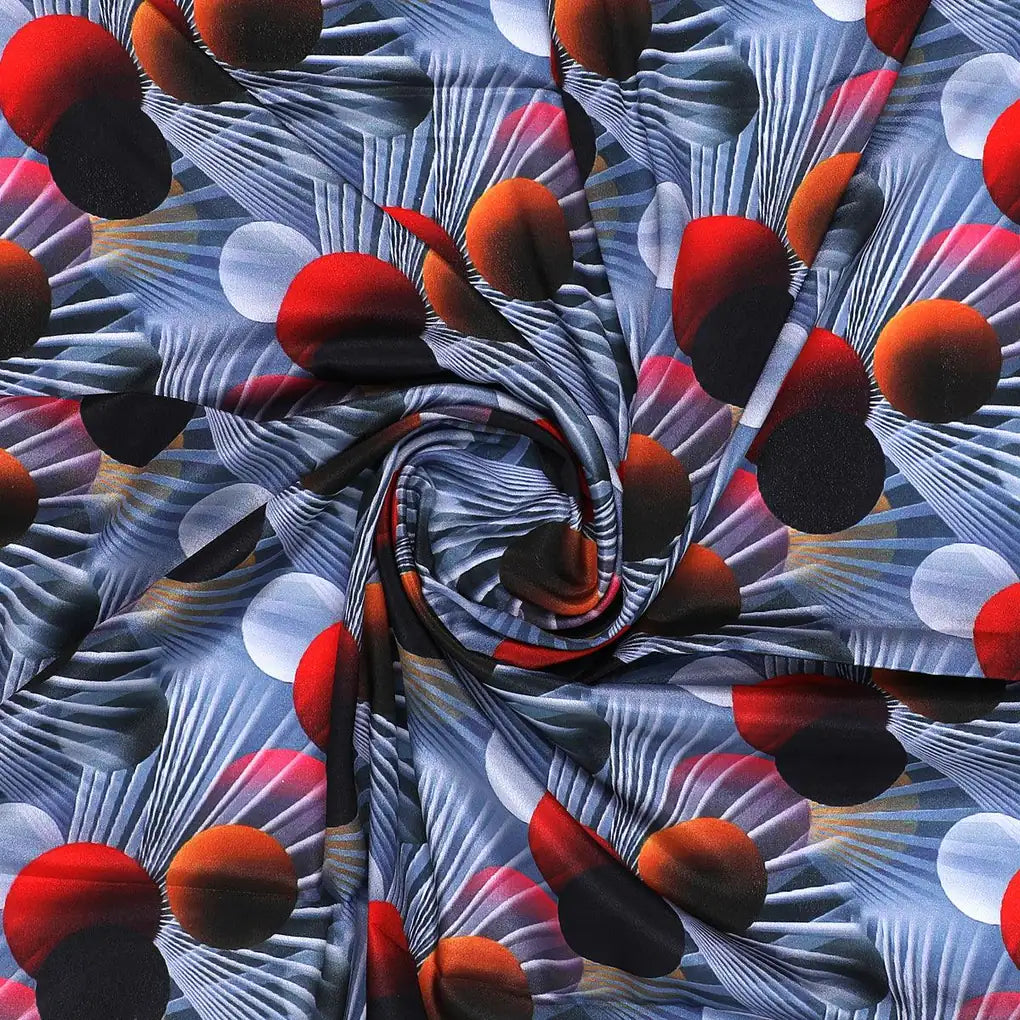 Glassmorphisam Bubble Effects Digital Printed Fabric - Japan Satin – js 0 ta08898 110 glassmorphisam bubble effects digital printed fabric japan satin 1