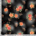 Most Trending Oranges With Red Rose Digital Printed Fabric – js 0 ta08904p2 110 most trending oranges with red rose digital printed fabric 5