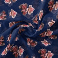 Valvet Blue Background With Creamy Roses Digital Printed Fabric – js 0 ta08948p1 110 valvet blue background with creamy roses digital printed fabric 1