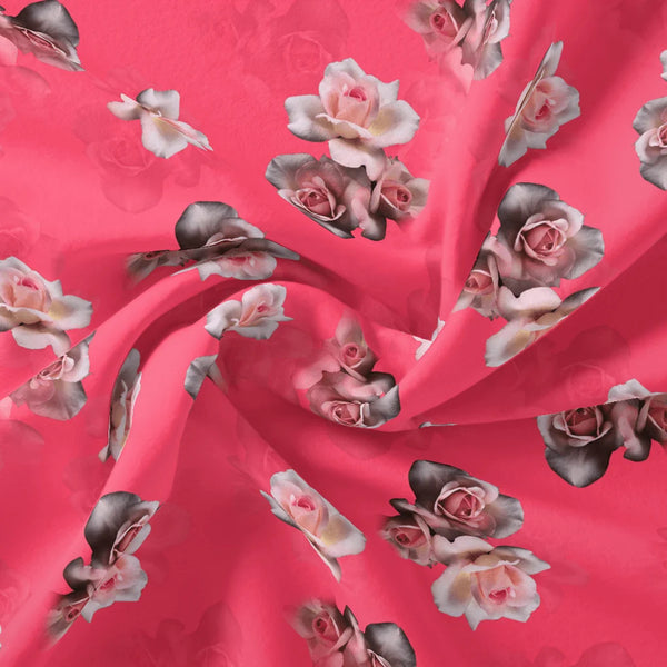 Pinkish Background With Valvet Roses Digital Printed Fabric – js 0 ta08948p15 110 pinkish background with valvet roses digital printed fabric 1