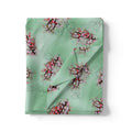 Green Pista Flower Japan Satin Printed Fabric – js 0 ta08997 110 green pista flower japan satin printed fabric 3