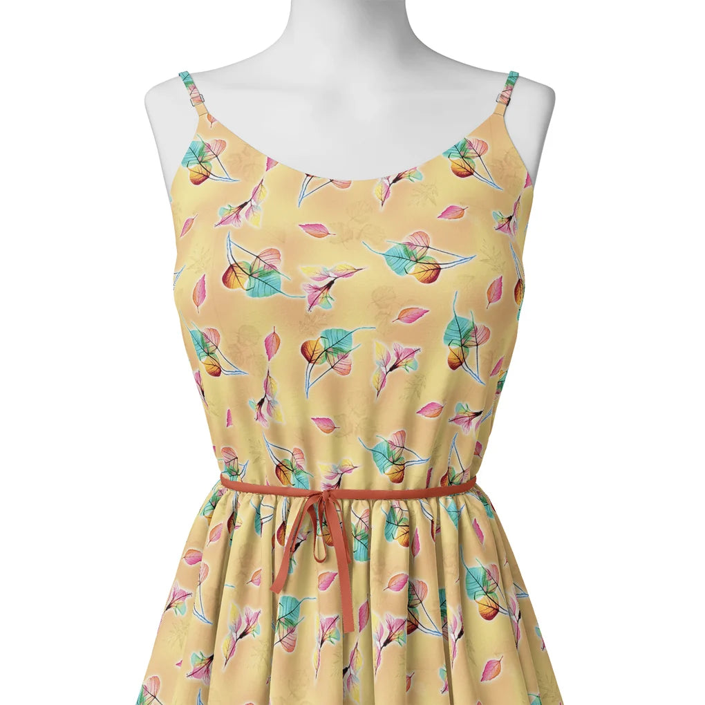 Decorative Various Color Leaves Of Rainbow Digital Printed Fabric - Japan Satin – js 0 ta09103p3 110 decorative various color leaves of rainbow digital printed fabric japan satin 1