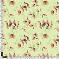 Attractive Orange Gradient Leaves Digital Printed Fabric – js 0 ta09117pc 110 attractive orange gradient leaves digital printed fabric 3