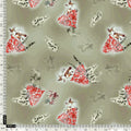 Creative Heart Shape Of Love Leaves Digital Printed Fabric – js 0 ta09120p4 110 creative heart shape of love leaves digital printed fabric 5