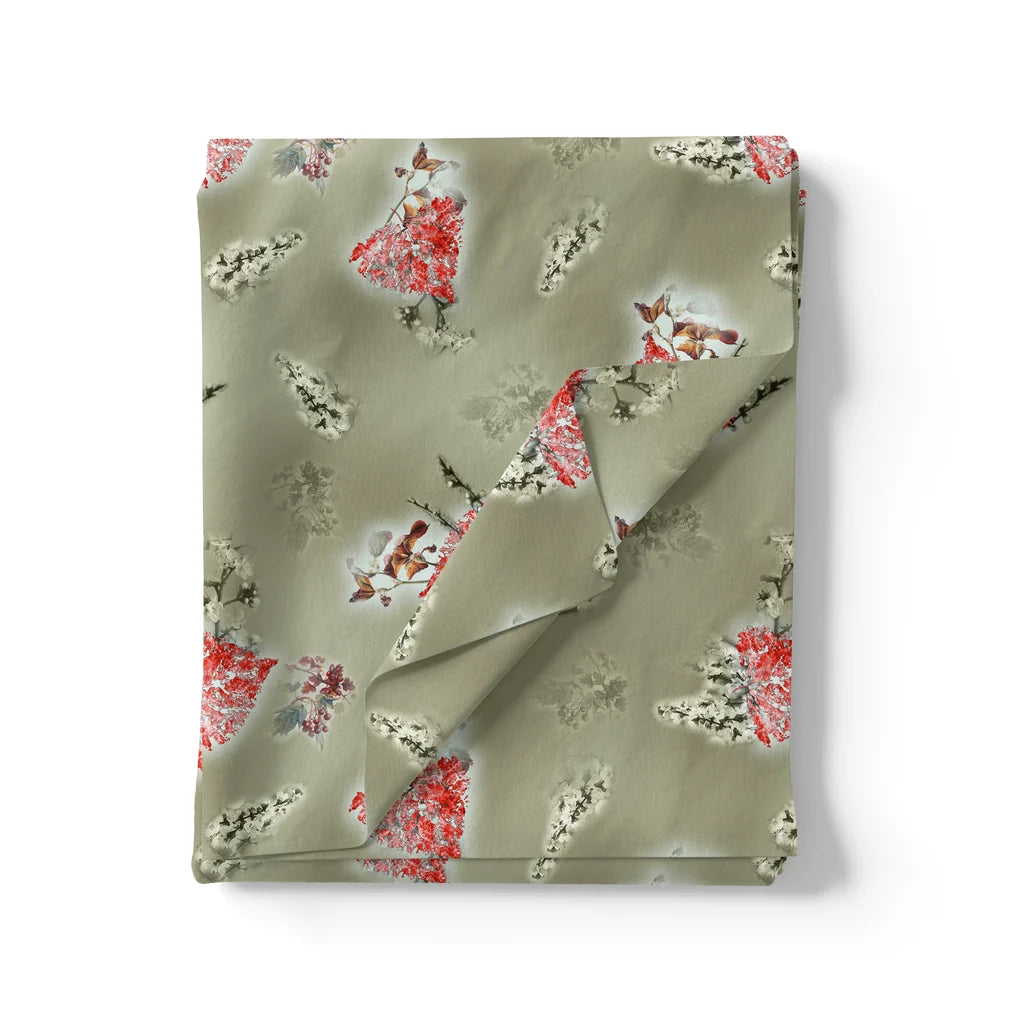 Creative Heart Shape Of Love Leaves Digital Printed Fabric - Japan Satin – js 0 ta09120p4 110 creative heart shape of love leaves digital printed fabric japan satin 3