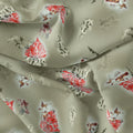 Creative Heart Shape Of Love Leaves Digital Printed Fabric - Japan Satin – js 0 ta09120p4 110 creative heart shape of love leaves digital printed fabric japan satin 4