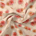 Beautiful Red With Light Floral Flower Digital Printed Fabric – js 0 ta09127p3 110 beautiful red with light floral flower digital printed fabric 1