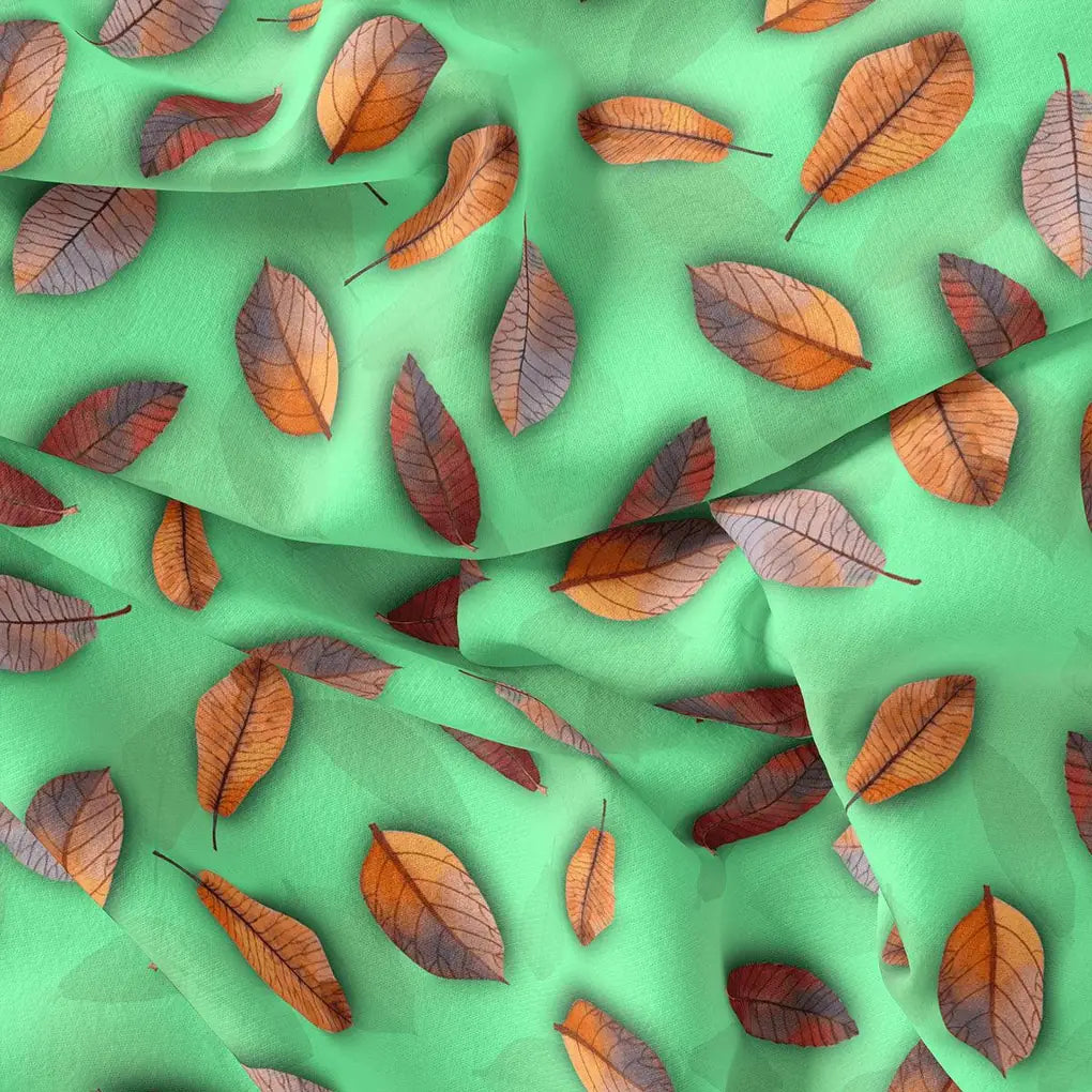 Green Pista Leaves Japan Satin Printed Fabric – js 0 ta09143c 110 green pista leaves japan satin printed fabric 4