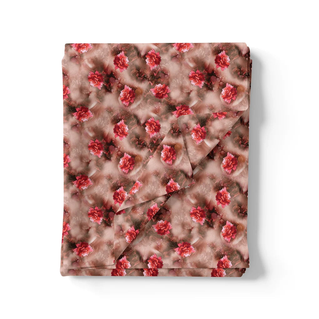 Red Velvet Roses With Paint Background Digital Printed Fabric – js 0 ta09211p 110 red velvet roses with paint background digital printed fabric 3