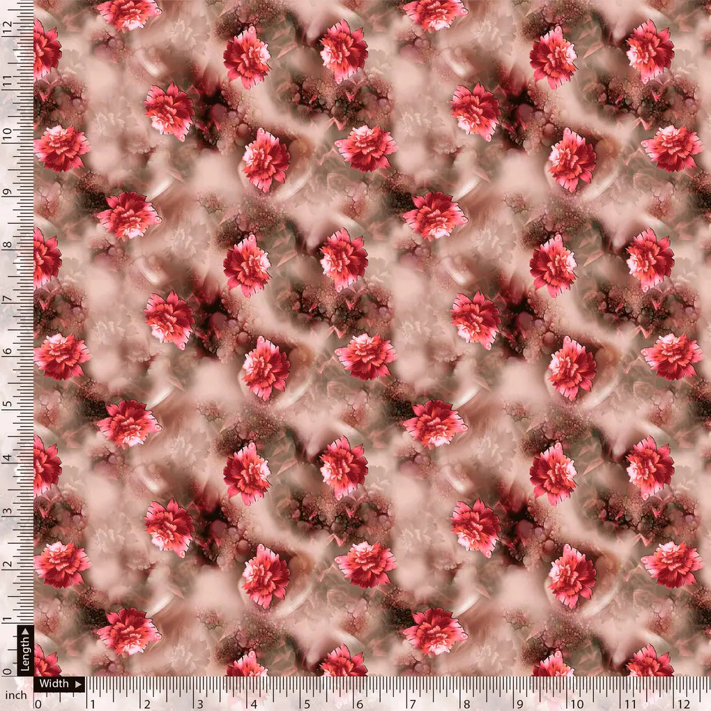 Red Velvet Roses With Paint Background Digital Printed Fabric – js 0 ta09211p 110 red velvet roses with paint background digital printed fabric 5