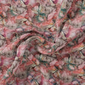 Watercolour Marigold Flower Digital Printed Fabric – js 0 ta09323 110 watercolour marigold flower digital printed fabric 1