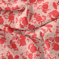 Attractive Red Dahlia Flower Digital Printed Fabric – js 0 ta09442p3 110 attractive red dahlia flower digital printed fabric 4