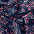 Pink And Gray Leaves With Blue Background Digital Printed Fabric – js 0 ta09484p8 110 pink and gray leaves with blue background digital printed fabric 4