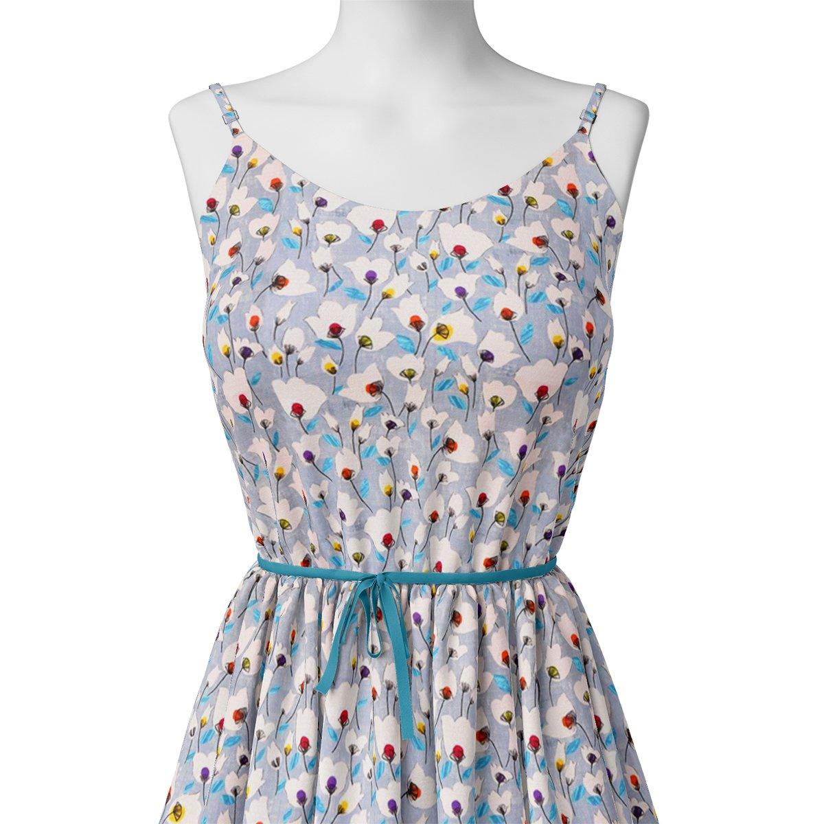 Winter White Flower Print Digital Printed Fabric – js 0 ta0953 110 winter white flower print digital printed fabric 2