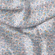 Winter White Flower Print Digital Printed Fabric  - Japan Satin – js 0 ta0953 110 winter white flower print digital printed fabric japan satin 1