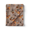 Attractive Brown Periwinkle With Leaves Digital Printed Fabric – js 0 ta09548pc 110 attractive brown periwinkle with leaves digital printed fabric 3
