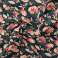 Garden Snowdrop Flower With Cherry Blossom Digital Printed Fabric - Japan Satin – js 0 ta09552pa 110 garden snowdrop flower with cherry blossom digital printed fabric japan satin 1