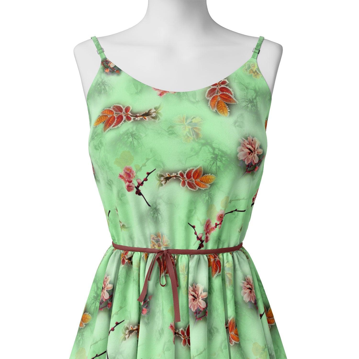 Beautiful Pink Floral With Red Leaves Digital Printed Fabric – js 0 ta09556c 110 beautiful pink floral with red leaves digital printed fabric 2