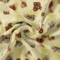 Golden Leaves With Black Sunflower Digital Printed Fabric – js 0 ta09557c 110 golden leaves with black sunflower digital printed fabric 1