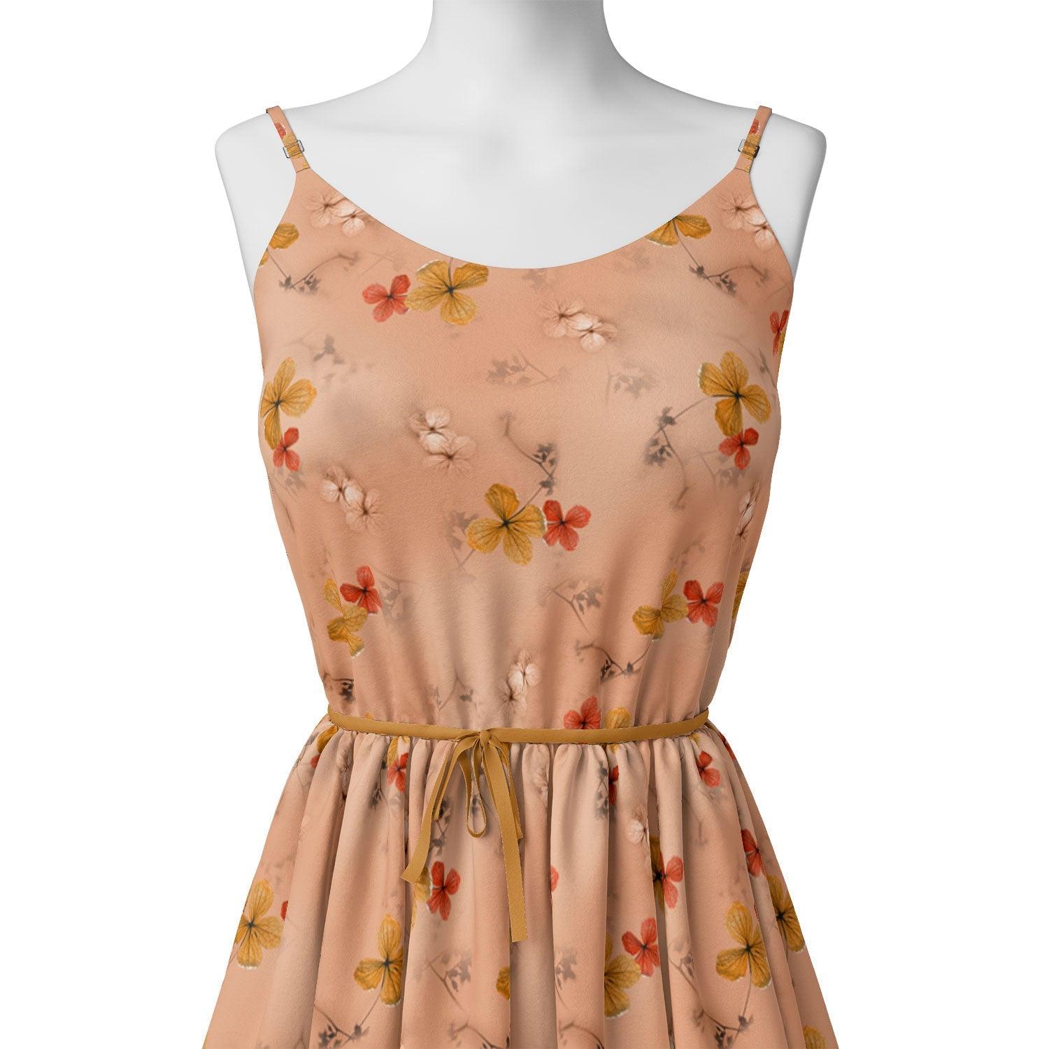 Repeat Red And Golden Periwinkle Digital Printed Fabric – js 0 ta09558p5 110 repeat red and golden periwinkle digital printed fabric 2