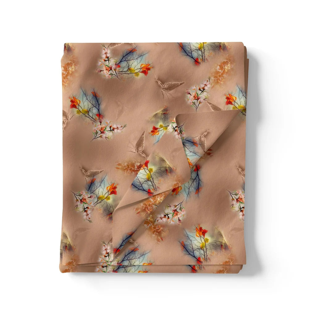 Golden Periwinkle With Timber Trail Leaves Digital Printed Fabric – js 0 ta09563pd 110 golden periwinkle with timber trail leaves digital printed fabric 3