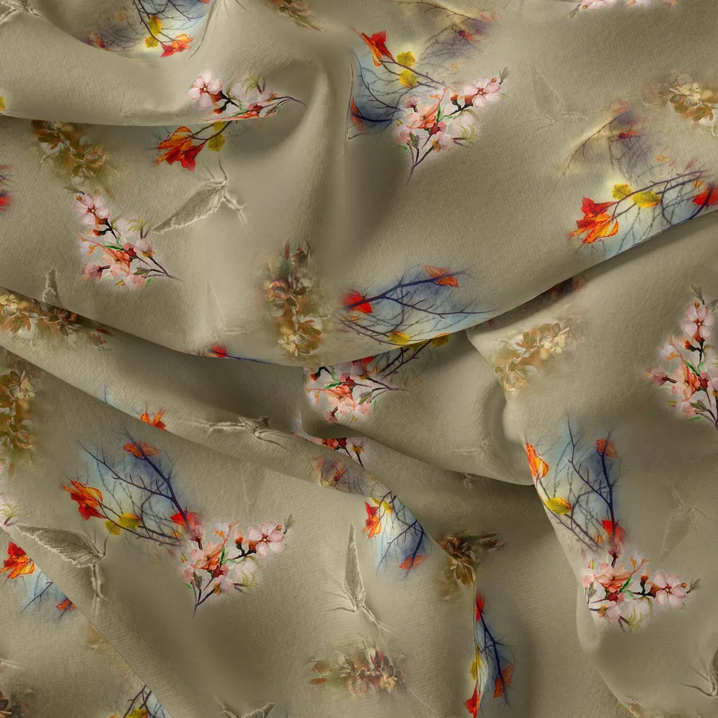 Morden Pink Periwinkle Flower With Mehndi Background Digital Printed Fabric – js 0 ta09563pf 110 morden pink periwinkle flower with mehndi background digital printed fabric 4