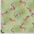 Nature Art Botanical Flower Digital Printed Fabric – js 0 ta09566c 110 nature art botanical flower digital printed fabric 5