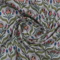 Green Leaves With Flower Digital Printed Fabric – js 0 ta0957 110 green leaves with flower digital printed fabric 1