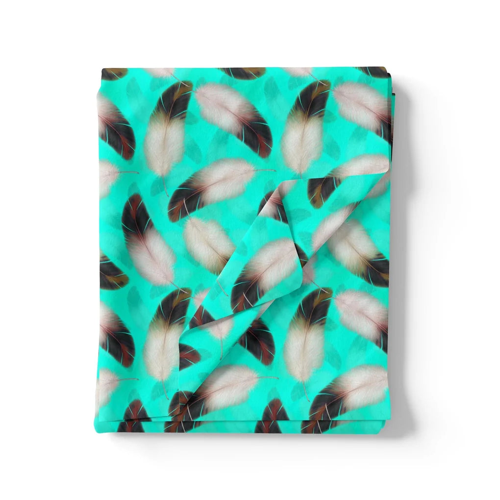 Winter Cool Ice Temple Colour Feather Digital Printed Fabric – js 0 ta09590pc 110 winter cool ice temple colour feather digital printed fabric 3