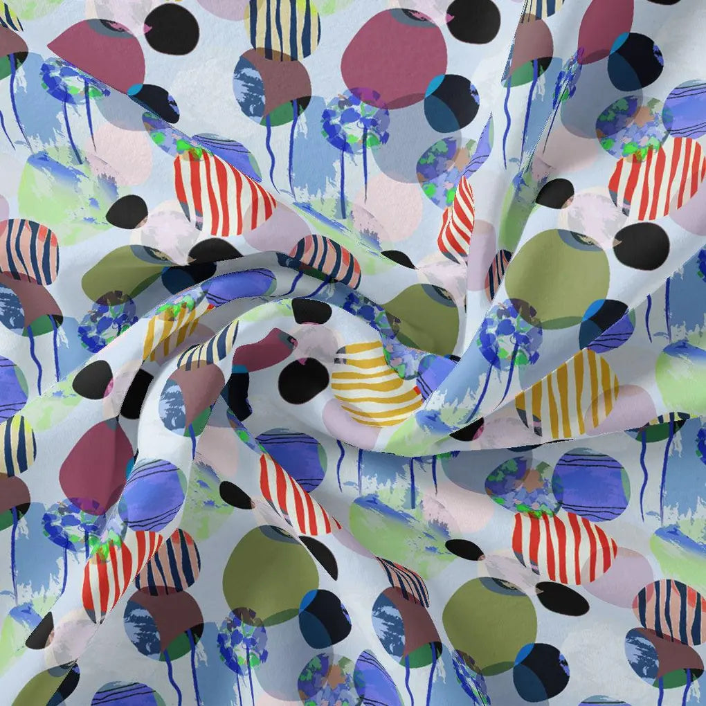 Morden Green Shade Constructed Circle Digital Printed Fabric – js 0 ta09595c 110 morden green shade constructed circle digital printed fabric 1