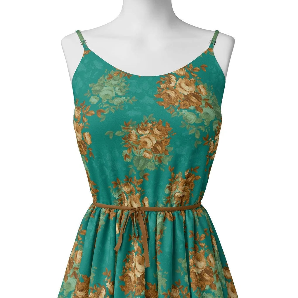 Attractive Watercolour Cathay Spice Colour Roses  Digital Printed Fabric – js 0 ta09612 110 attractive watercolour cathay spice colour roses digital printed fabric 2