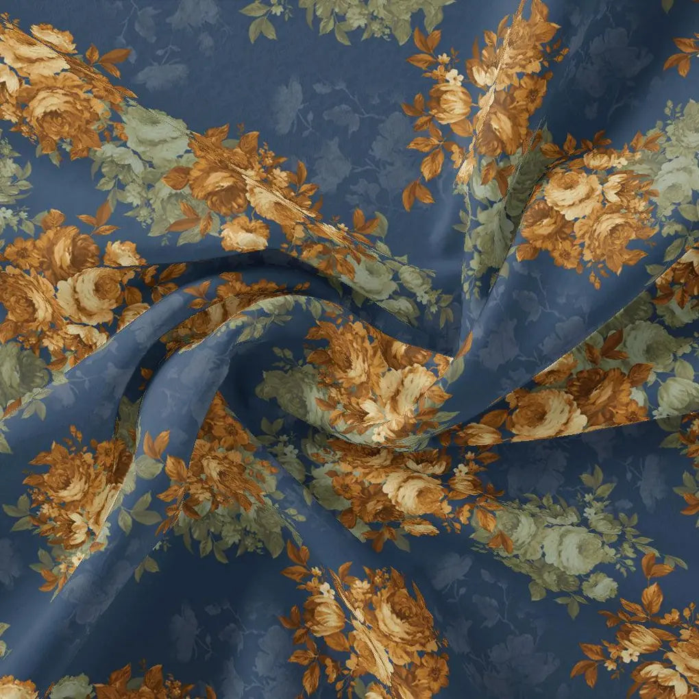 Morden Cathay Spice Colour Roses Digital Printed Fabric – js 0 ta09612p2 110 morden cathay spice colour roses digital printed fabric 1