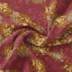 Morden Brown Roses Ripe Currant Colour Background Digital Printed Fabric – js 0 ta09612p3 110 morden brown roses ripe currant colour background digital printed fabric 1