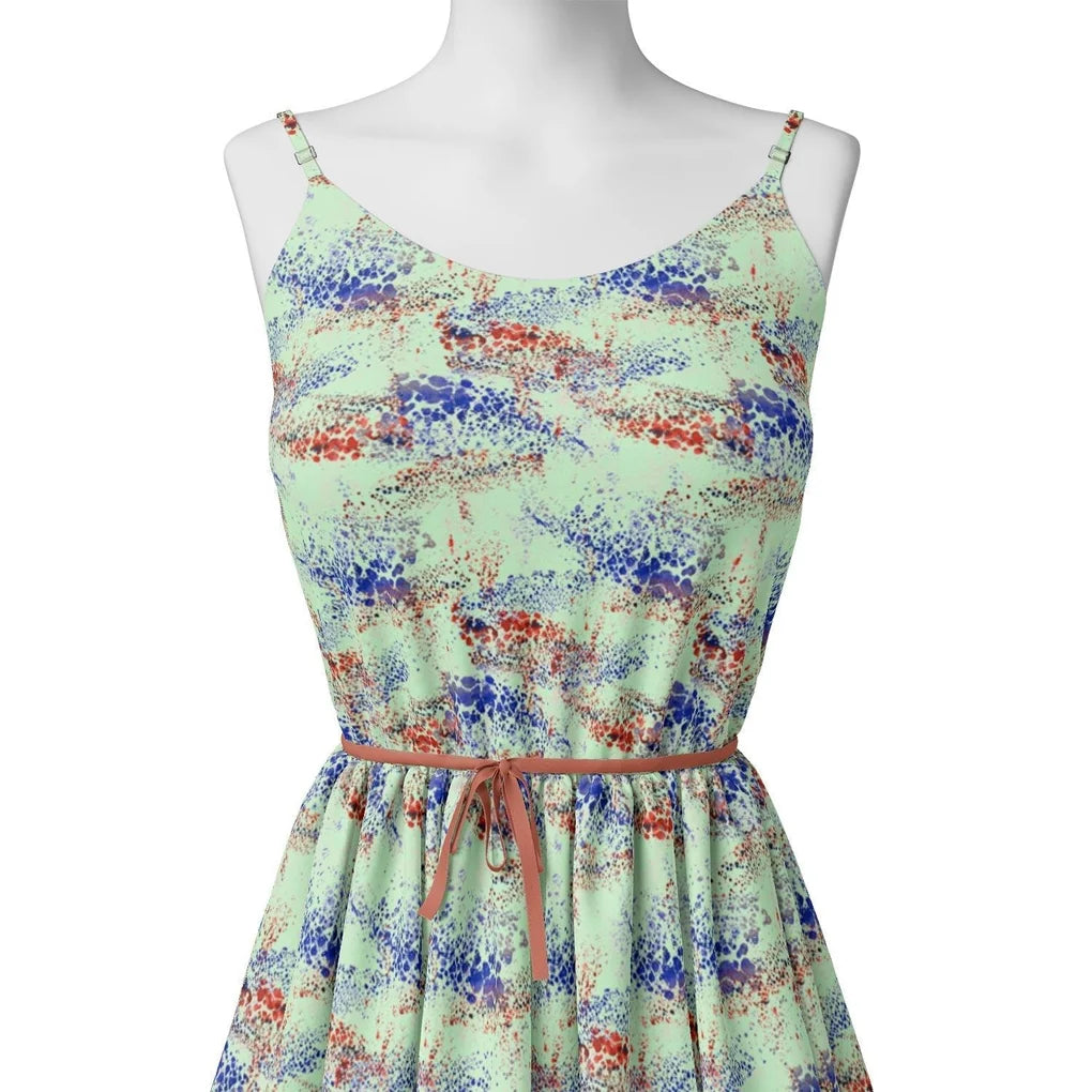 Morden Blue And Red Sprinkle Digital Printed Fabric – js 0 ta09627c 110 morden blue and red sprinkle digital printed fabric 2