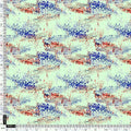 Morden Blue And Red Sprinkle Digital Printed Fabric – js 0 ta09627c 110 morden blue and red sprinkle digital printed fabric 5