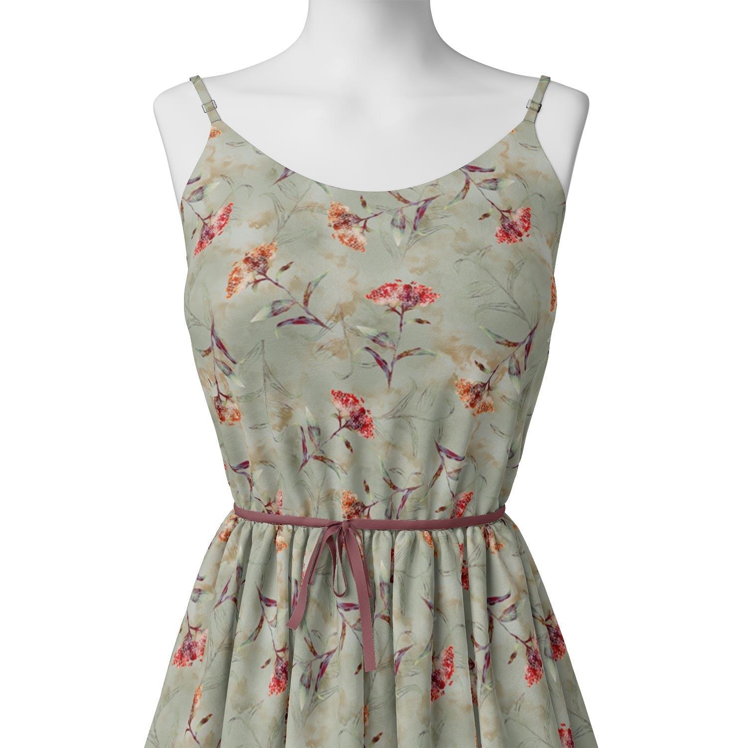 Beautiful Botanical Ixora Flower Digital Printed Fabric – js 0 ta09631ph 110 beautiful botanical ixora flower digital printed fabric 2