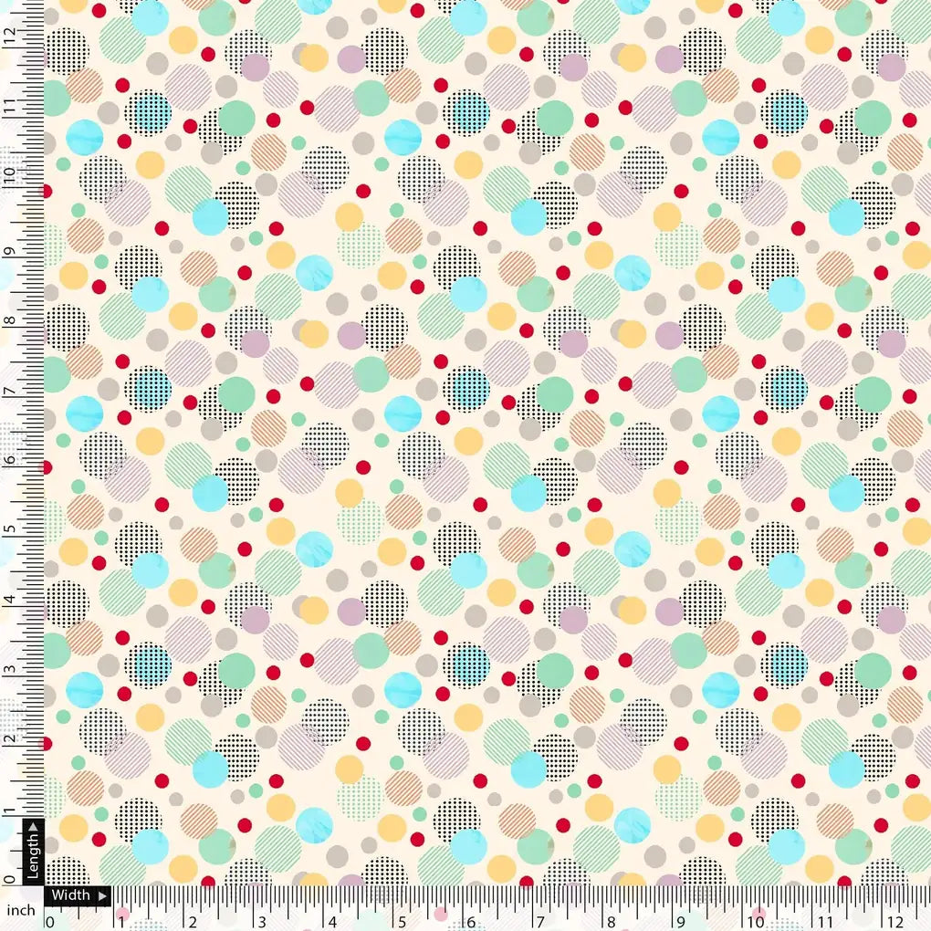 Tiny Bubble Lining With Multicolour Doted Circle Digital Printed Fabric – js 0 ta09658a 110 tiny bubble lining with multicolour doted circle digital printed fabric 4