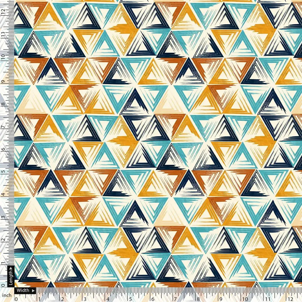 Orange And Sky Blue Triangle Digital Printed Fabric – js 0 ta09663 110 orange and sky blue triangle digital printed fabric 4