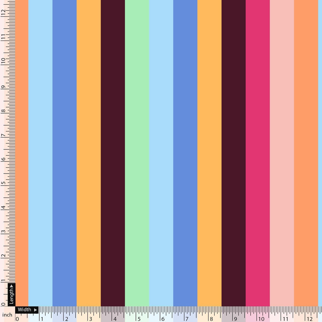Morden Multicolour Rainbow Strips Digital Printed Fabric – js 0 ta09664 110 morden multicolour rainbow strips digital printed fabric 5