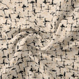 Toile Dark peach And Black Combination Digital Printed Fabric – js 0 ta09665a 110 toile dark peach and black combination digital printed fabric 1