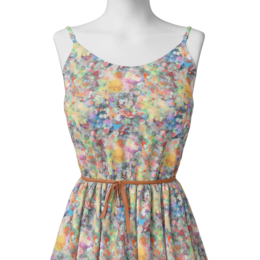 Watercolour Paint Art Of Doted Digital Printed Fabric – js 0 ta09666 110 watercolour paint art of doted digital printed fabric 2