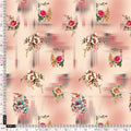 Red Roses With Peach Rose Blury Texture Digital Printed Fabric – js 0 ta09683 110 red roses with peach rose blury texture digital printed fabric 4